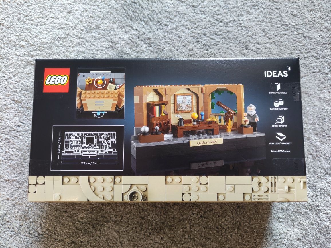 LEGO IDEAS 40595 Hołd dla Galileusza