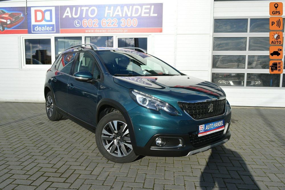Peugeot 2008 1.2 VTi 100% bezwypadkowy LED Navi Kamera Bluetooth 119 tys.km.