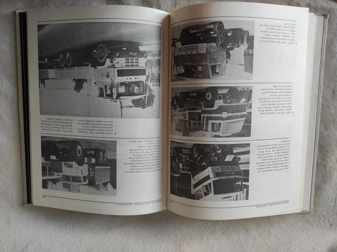 "Samochody ciężarowe specjalne i autobusy" Z. Podbielski 1988 rok