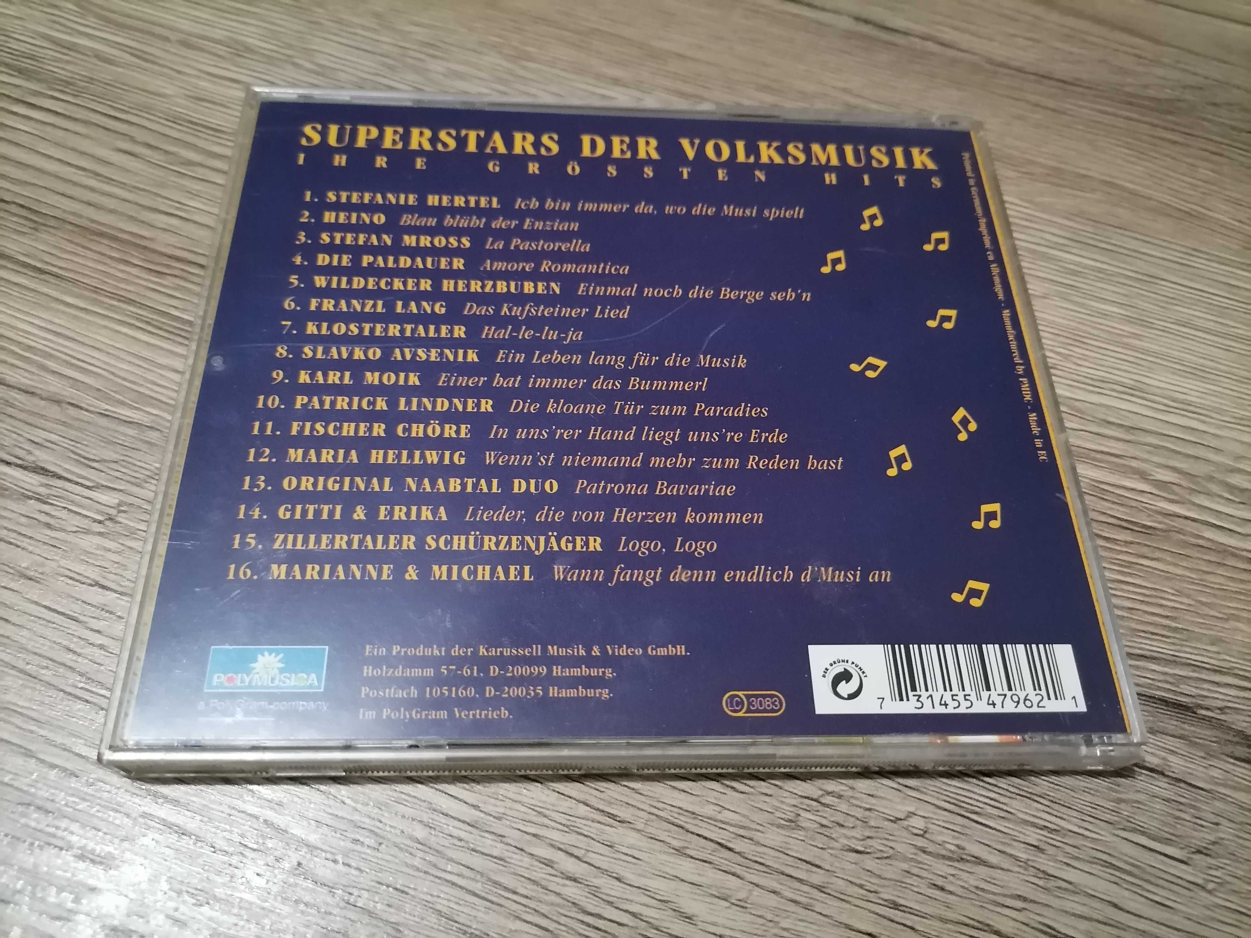 Various – Superstars Der Volksmusik - Ihre Grössten Hits CD