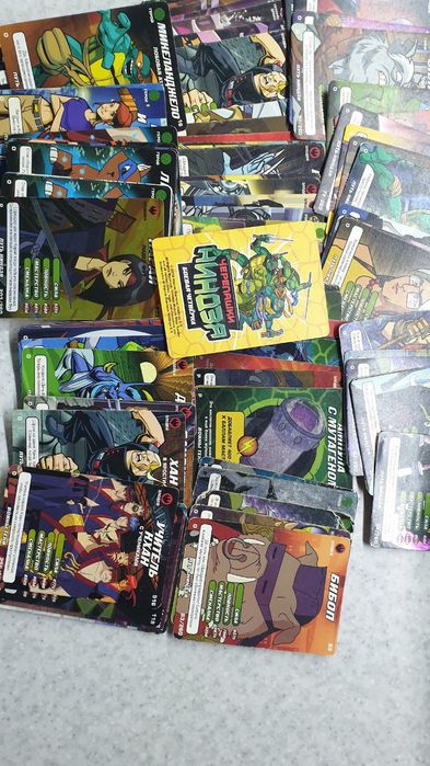 Карточки Черепашки ниндзя