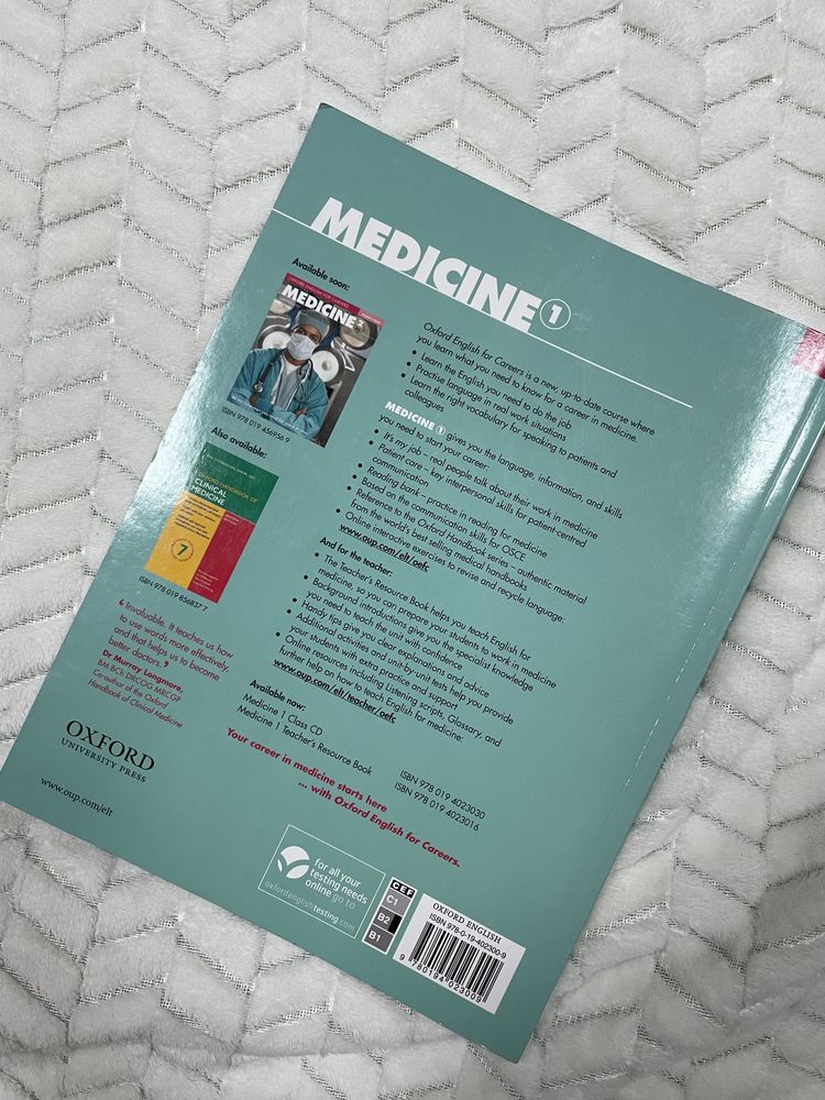 Podręcznik Medicine 1 (B2) - stan idealny