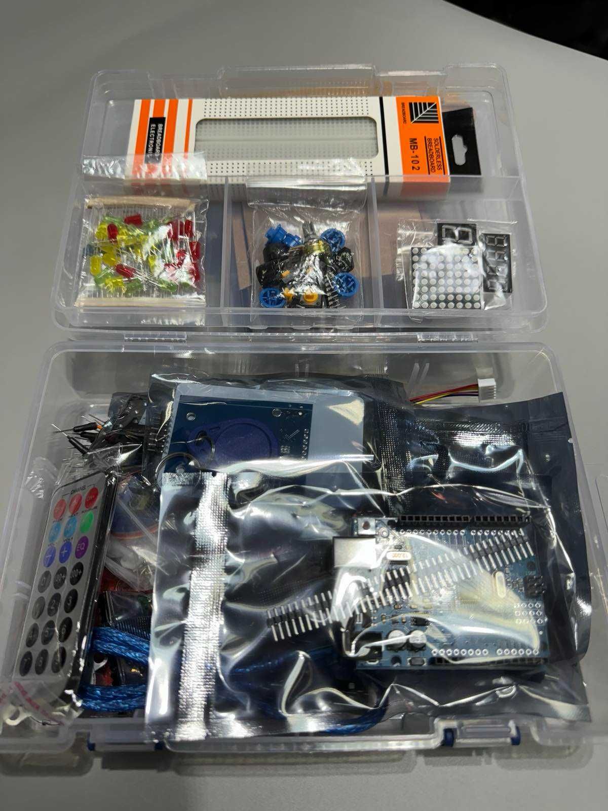 Обучающий Конструктор набор Arduino Starter Kit UNO R3 CH340 в кейсе