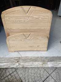 Cama de solteiro em madeira