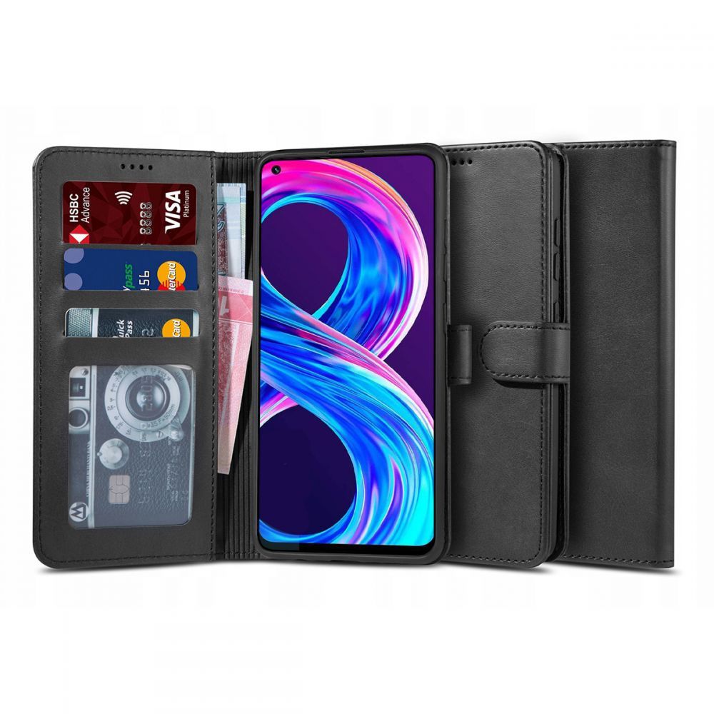 Etui Portfel Wallet 2 + Szkło Do Realme 8 / 8 Pro