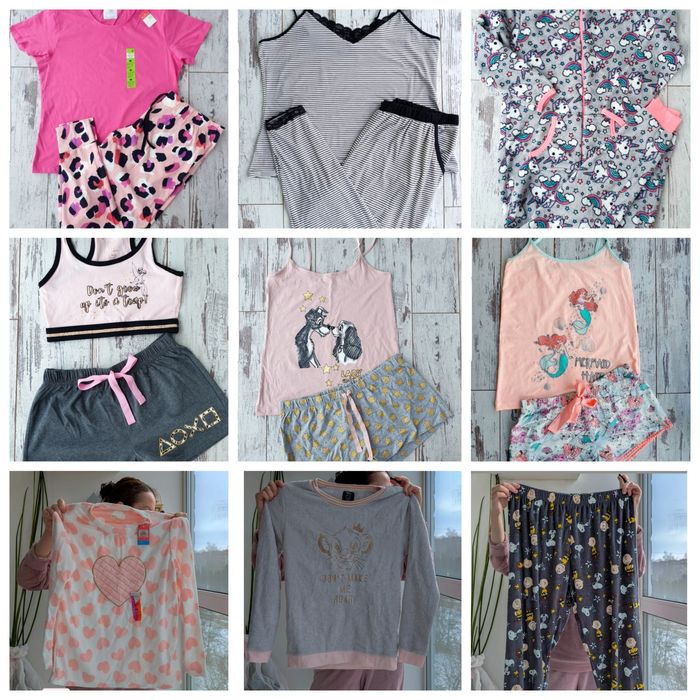 Жіночі  та чоловічі піжами оптом Primark сток