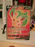 leafeon carta pokemon espanhola 166 rara non holo
