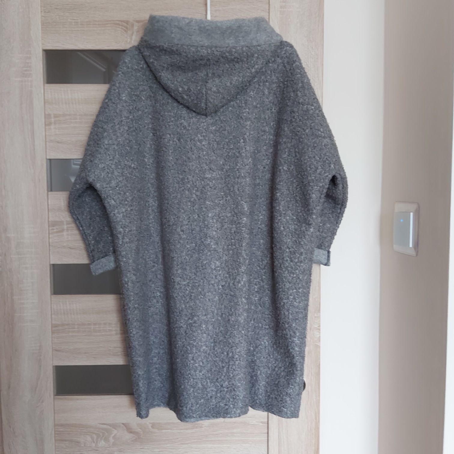 Plaszcz oversize  szary