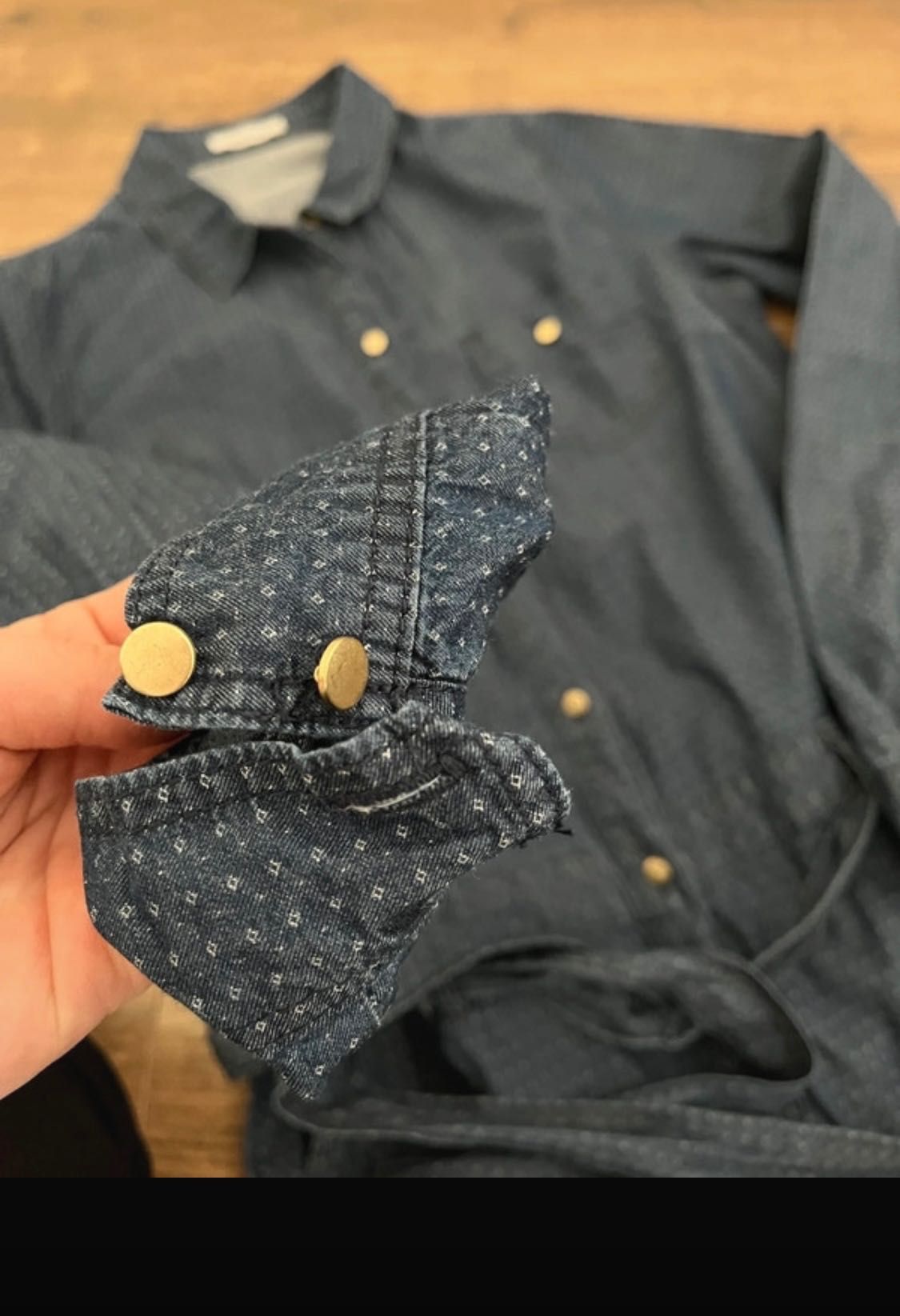Dżinsowa sukienka Promod oversize S M casual