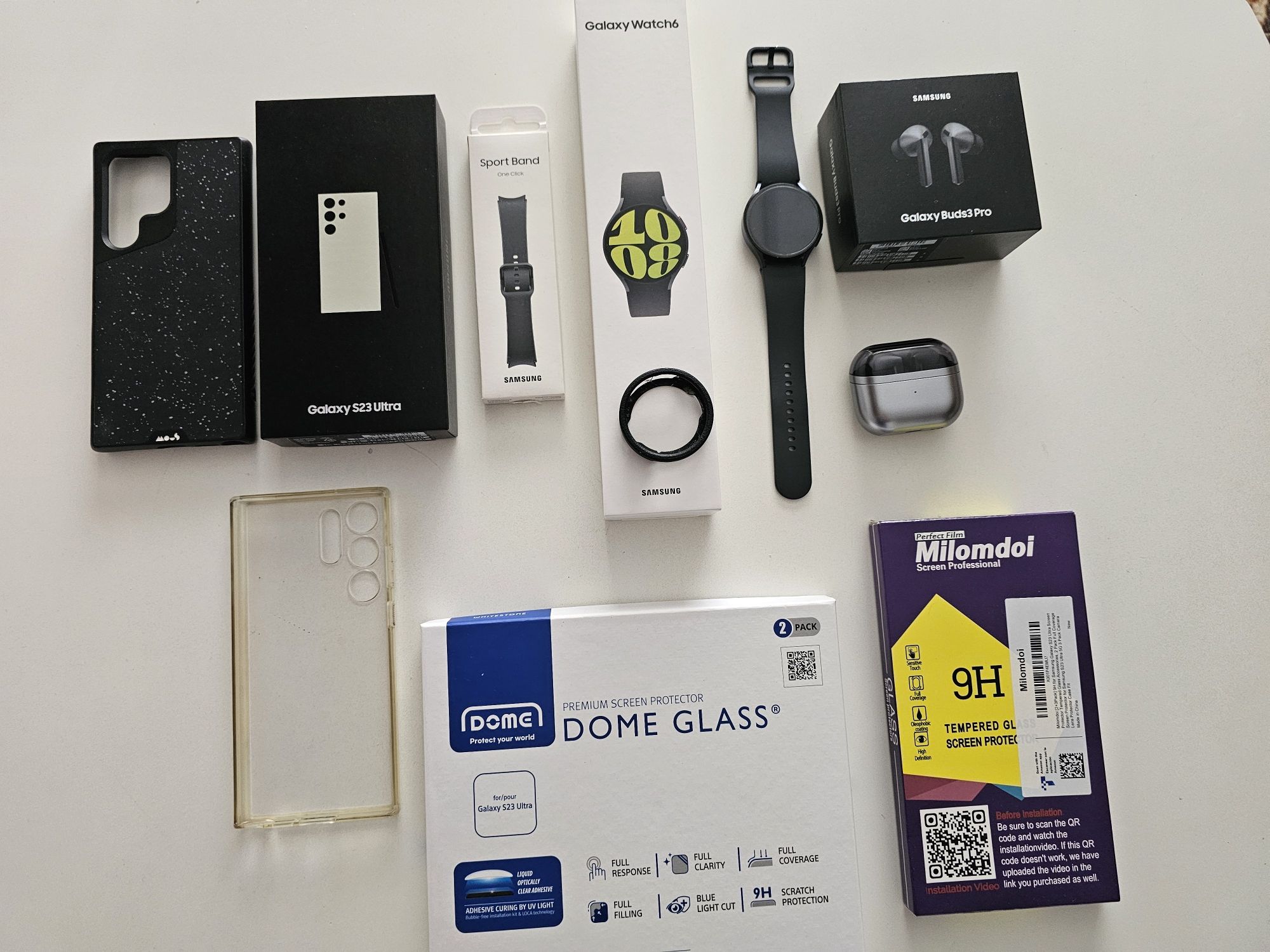 Samsung S23 Ultra 256GB + Galaxy Watch 6 LTE + Galaxy Buds 3 Pro