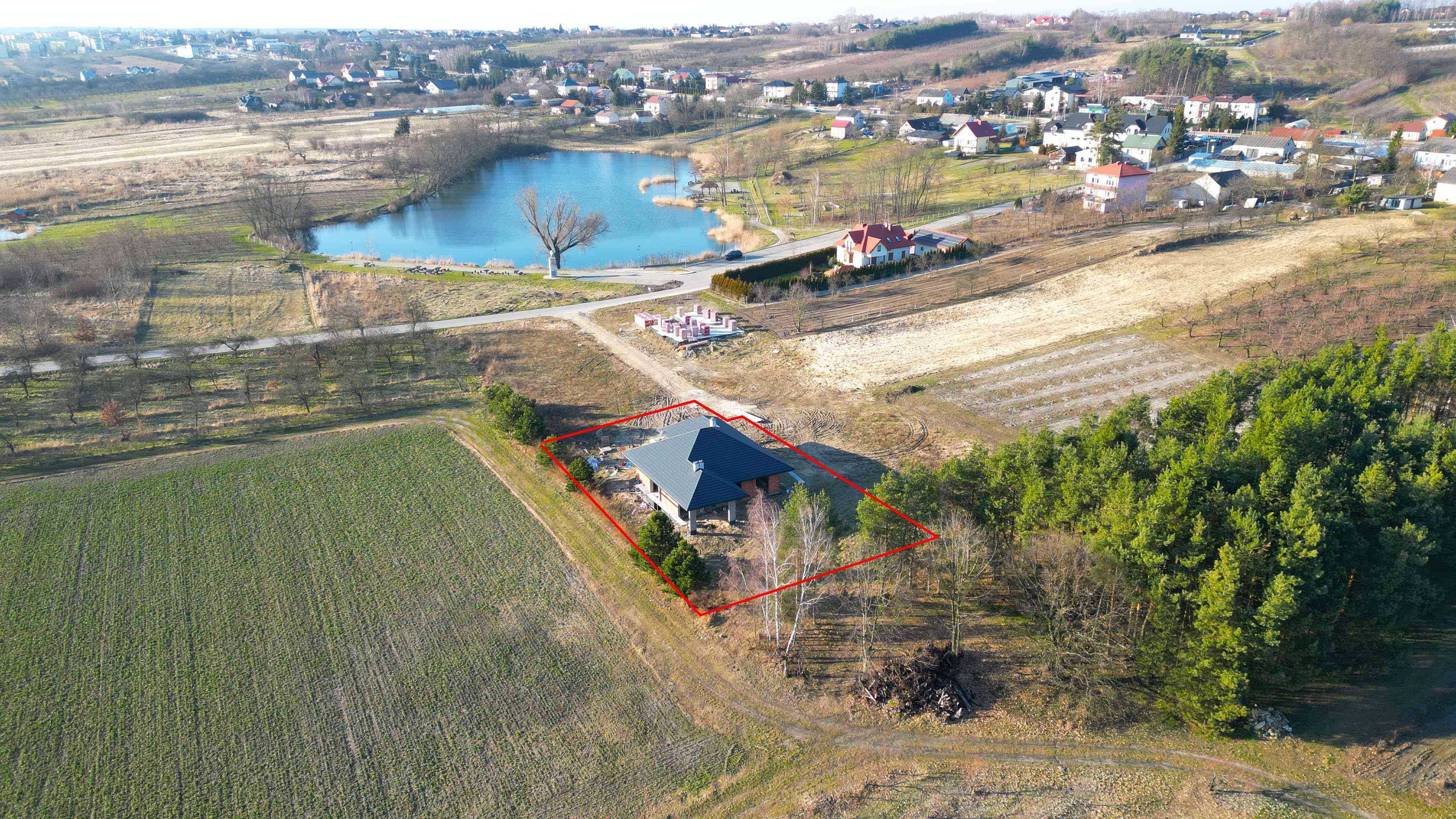 Nowy dom w trakcie budowy 407m2, Bronina, Busko-Zdrój