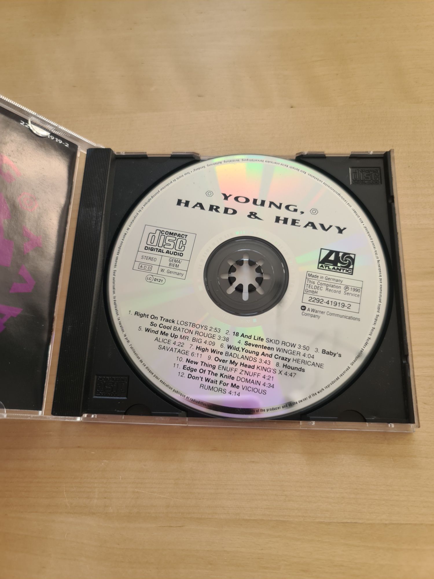 Płyta CD Składanka Young , Hard & Heavy