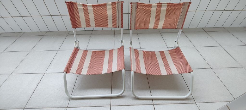 2 cadeiras de praia