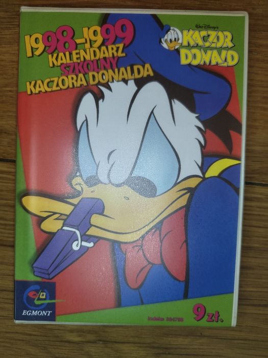 Kaczor Donald - Kalendarz Szkolny 98-99