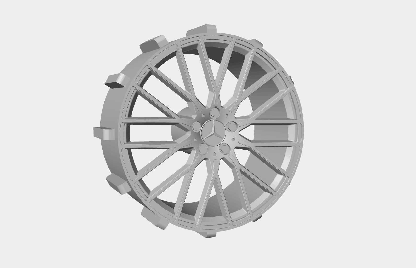 Felgi i akcesoriami do modeli 1/24, 1/18, DRUK 3D żywica