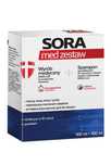 Sora Med Zestaw Na Wszawicę Głowy szampon + płyn 2 x 100 ml
