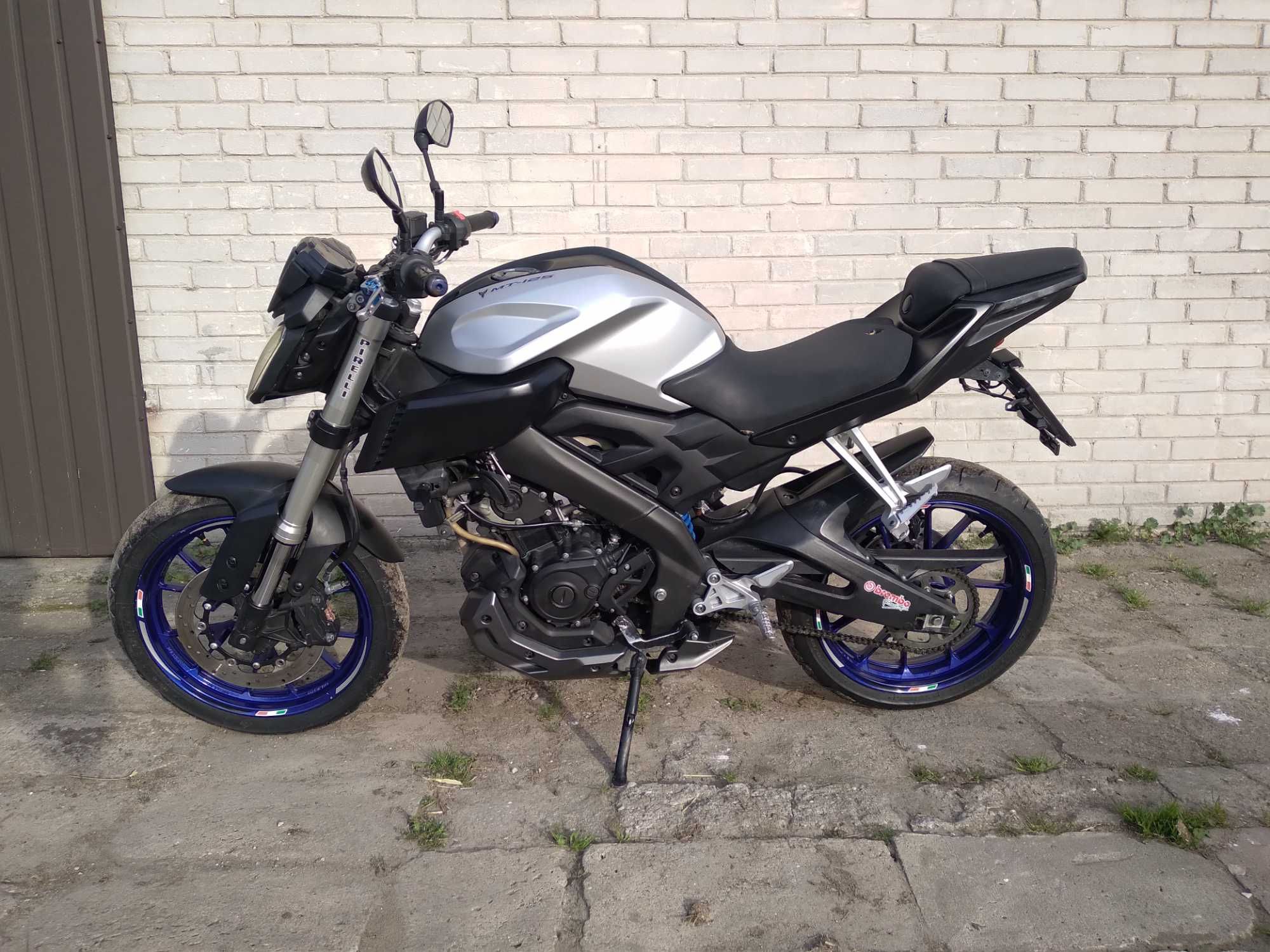 Yamaha MT 125. 2014 MIVV KAT. A1 B