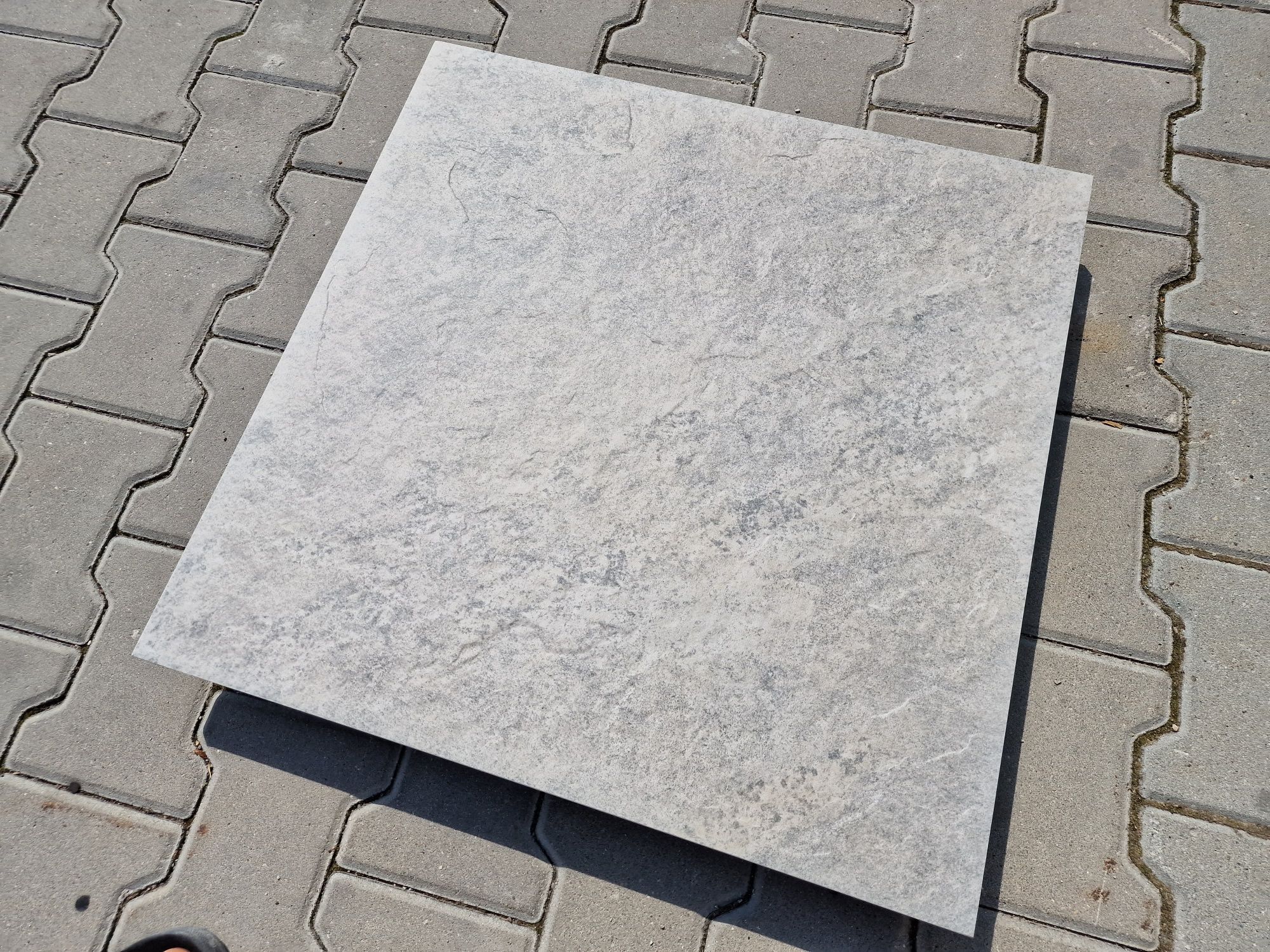 Nowość Płytki Tarasowo Chodnikowe QUARZO SILVER 60x60x20