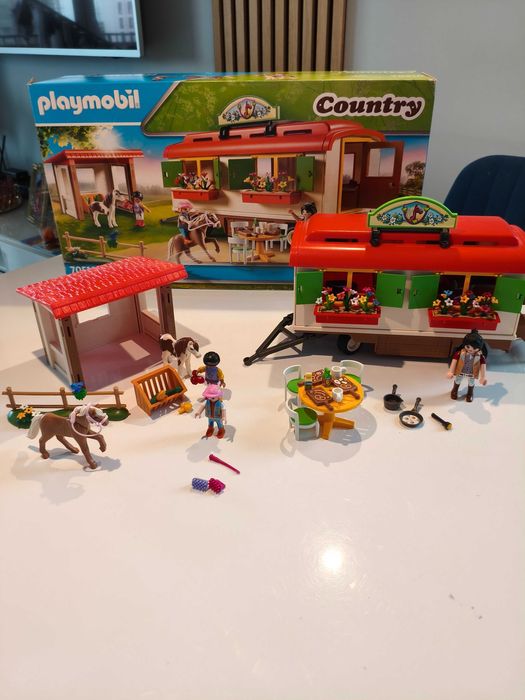 Playmobil 70510 Pony Camp Overnight Wagon
