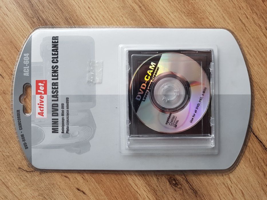 Płyta czyszcząca napędy DVD, PS2, X-BOX