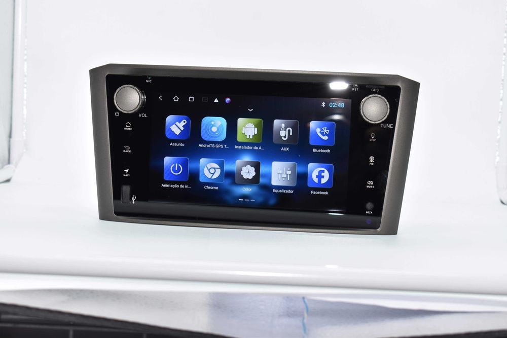Rádio 2 DIN android Toyota Avensis T25 •  GPS BLUETOOTH + câmara
