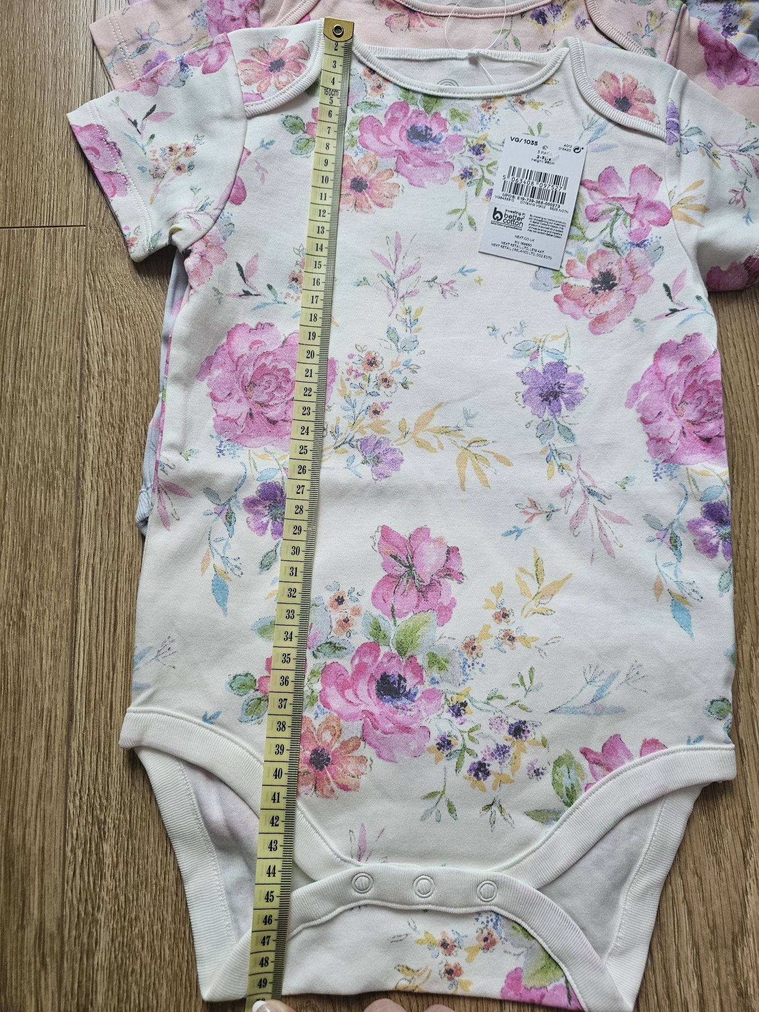 3-pak body Next rozmiar 98