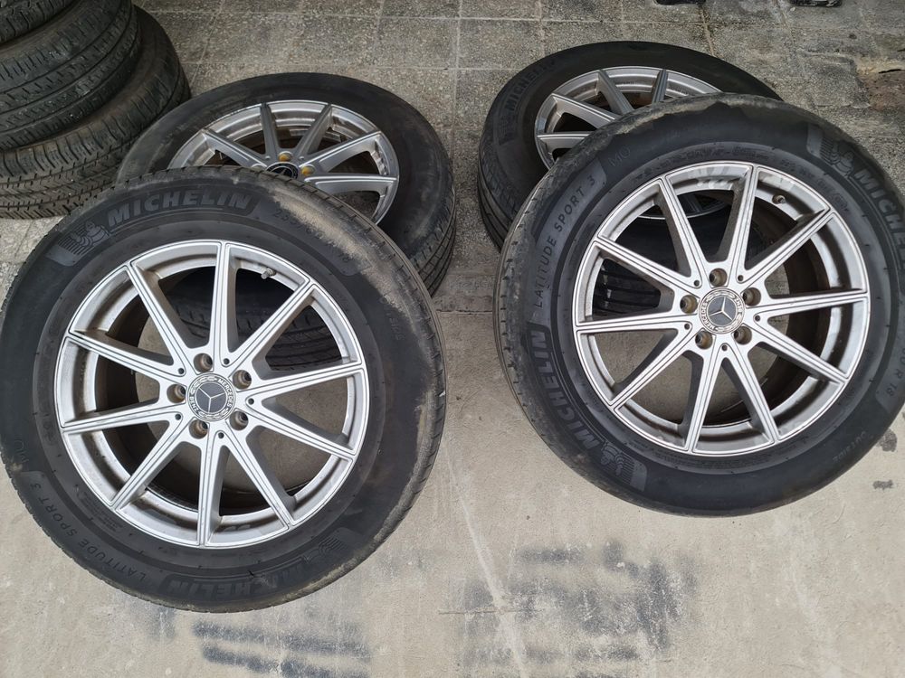 Felgi aluminiowe 18" 5x112 Mercedes GLE W167 W166 GLC + opony letnie