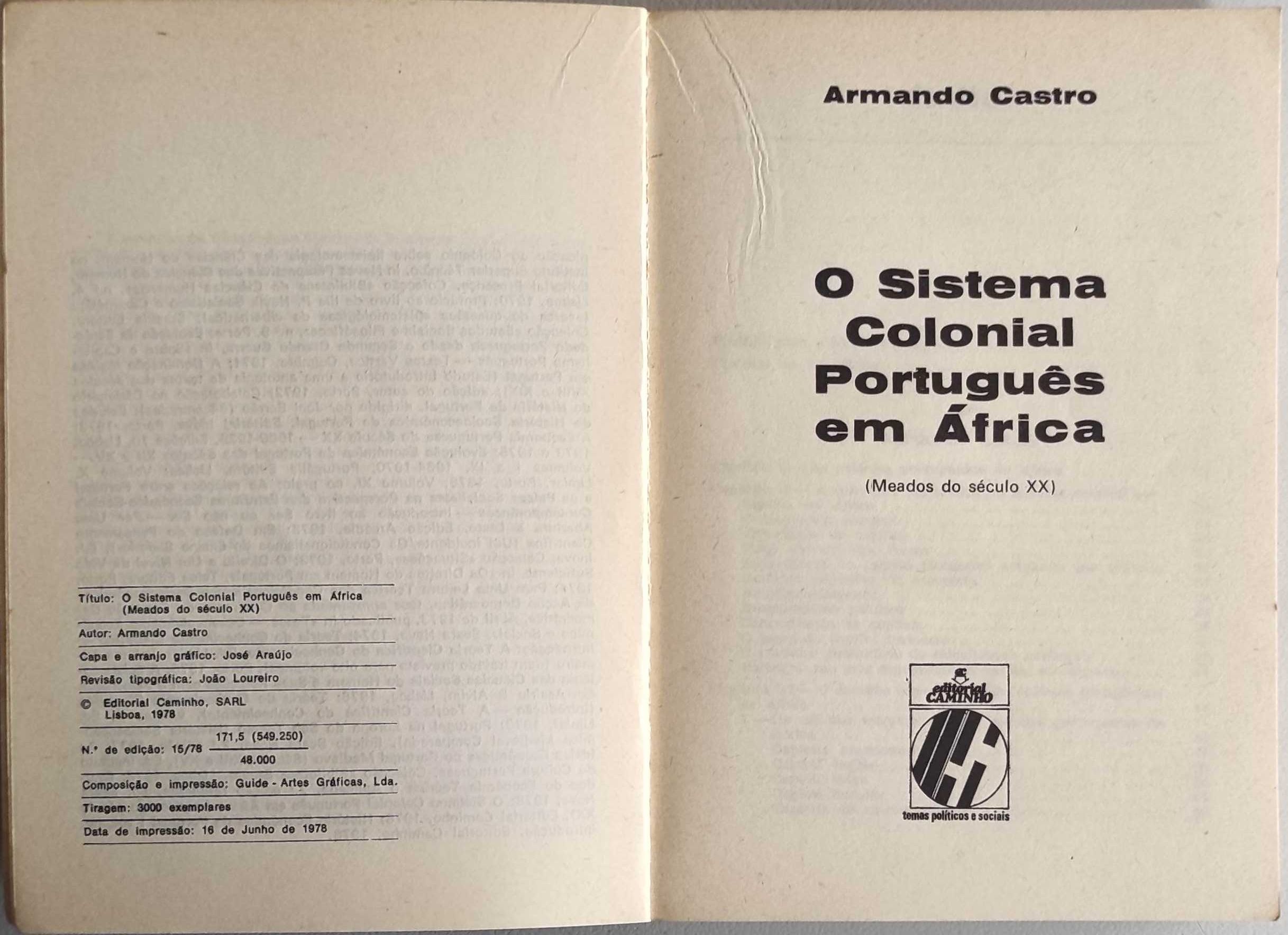 Livro - O Sistema Colonial Português em África