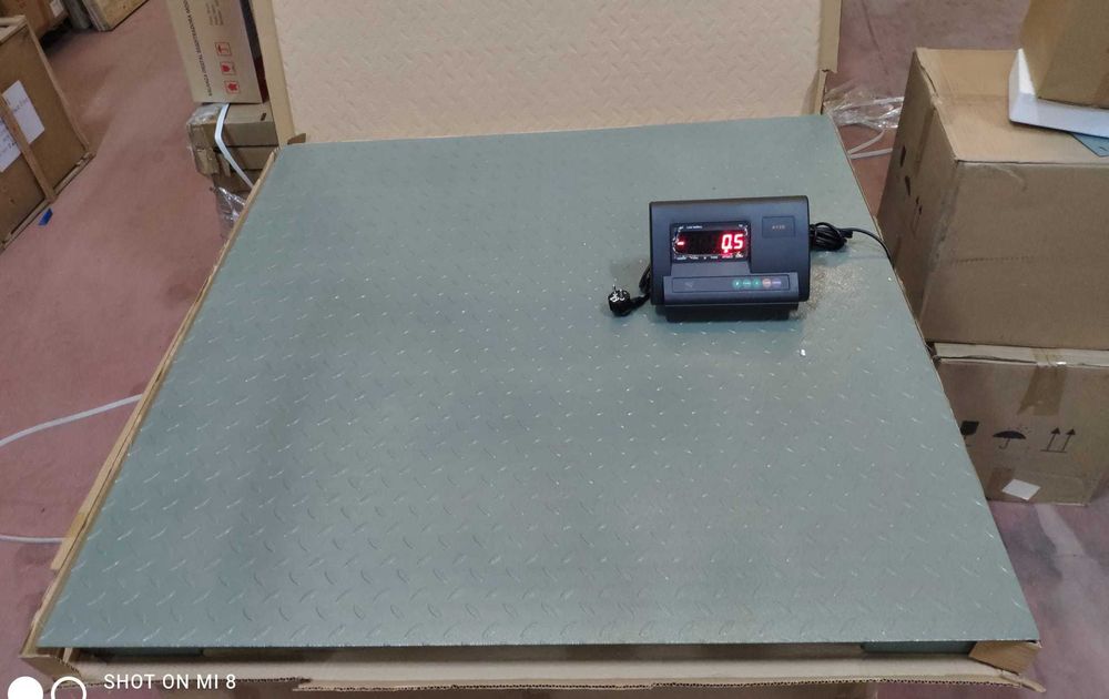 Balança Pesapaletes 3000Kg 150x150cm NOVA