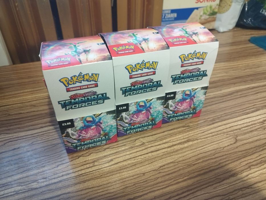 1 sztuka Scarlet & Violet Temperal Forces TCG