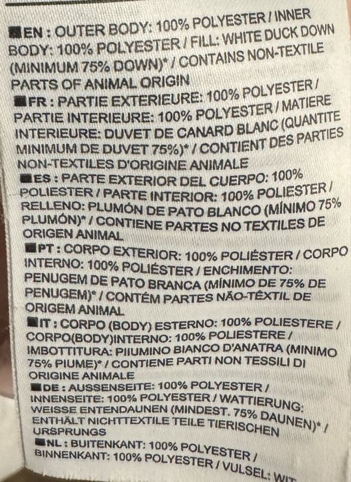 Kurtka Nike rozmiar S, dwustronna, puchowa