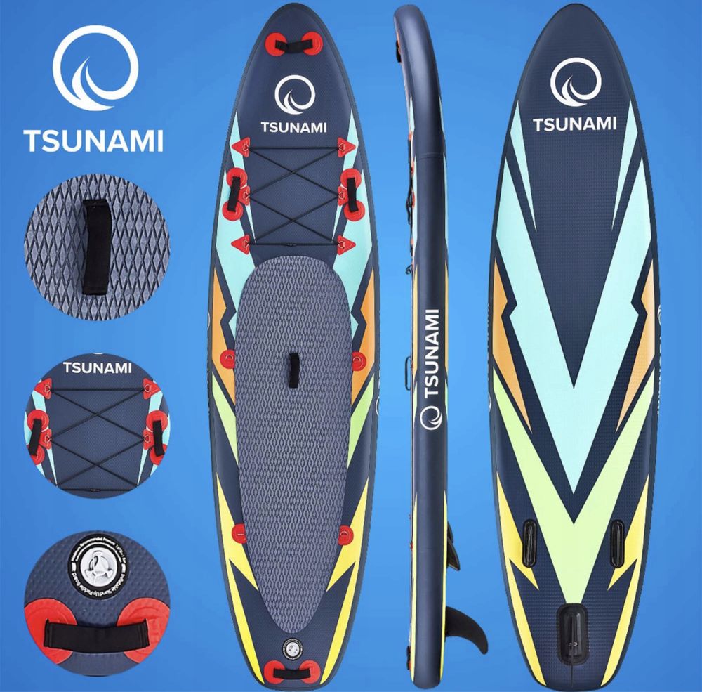 Надувная SUP доска Tsunami BOLT 3 320 см