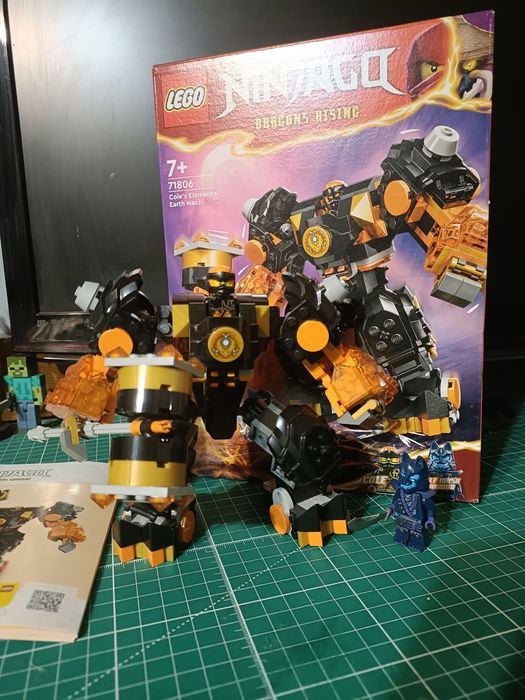 Lego Ninjago Mech żywiołu ziemi Cole'a 71806