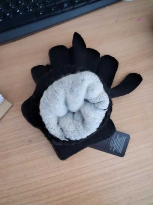 Рукавиці чоловічі подвійні