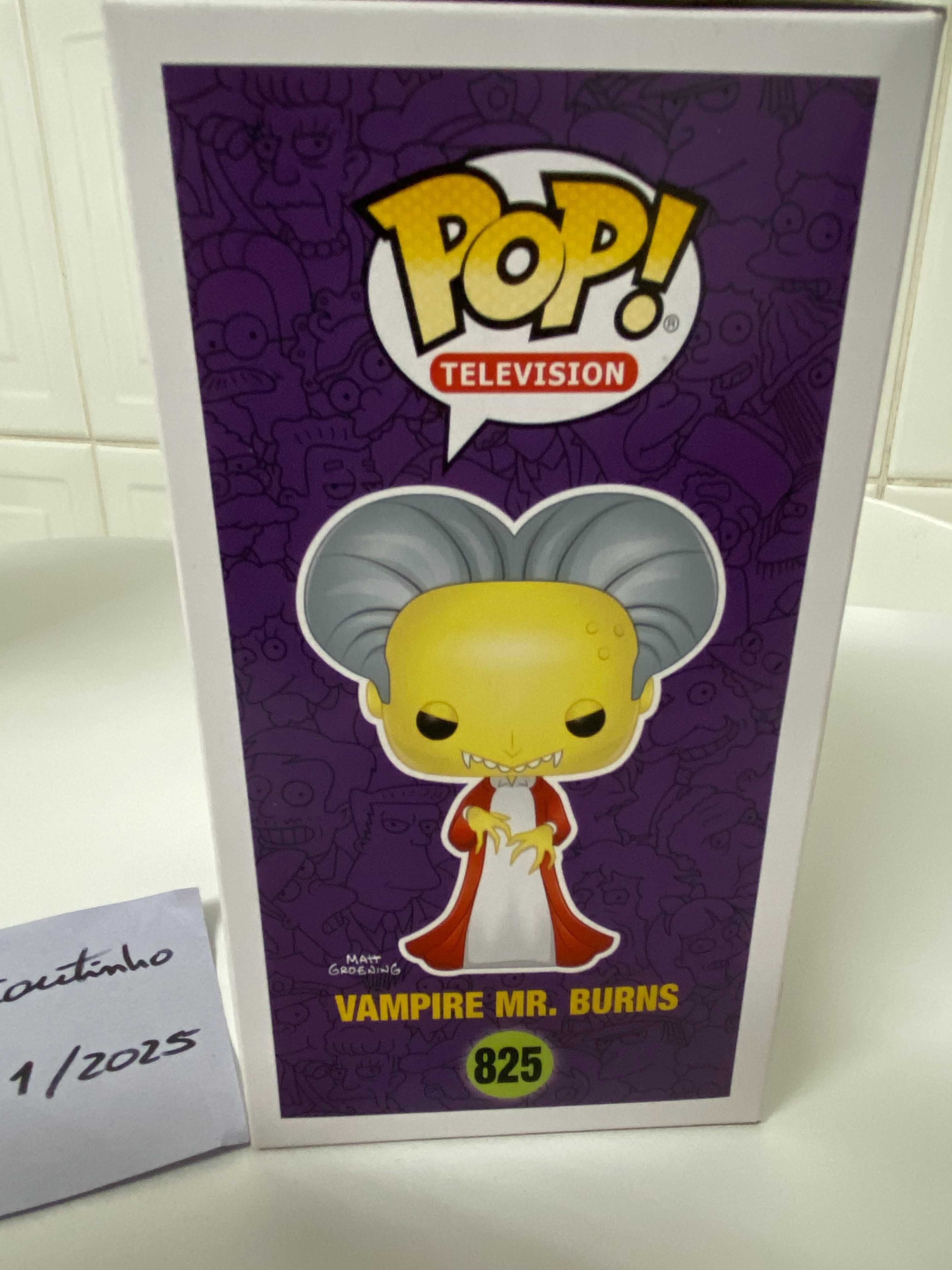 Figura Funko Pop! - Vampire Mr. Burns