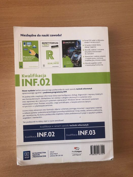 Sprzedam Podręcznik Administracja eksploatacja systemów komputerowych