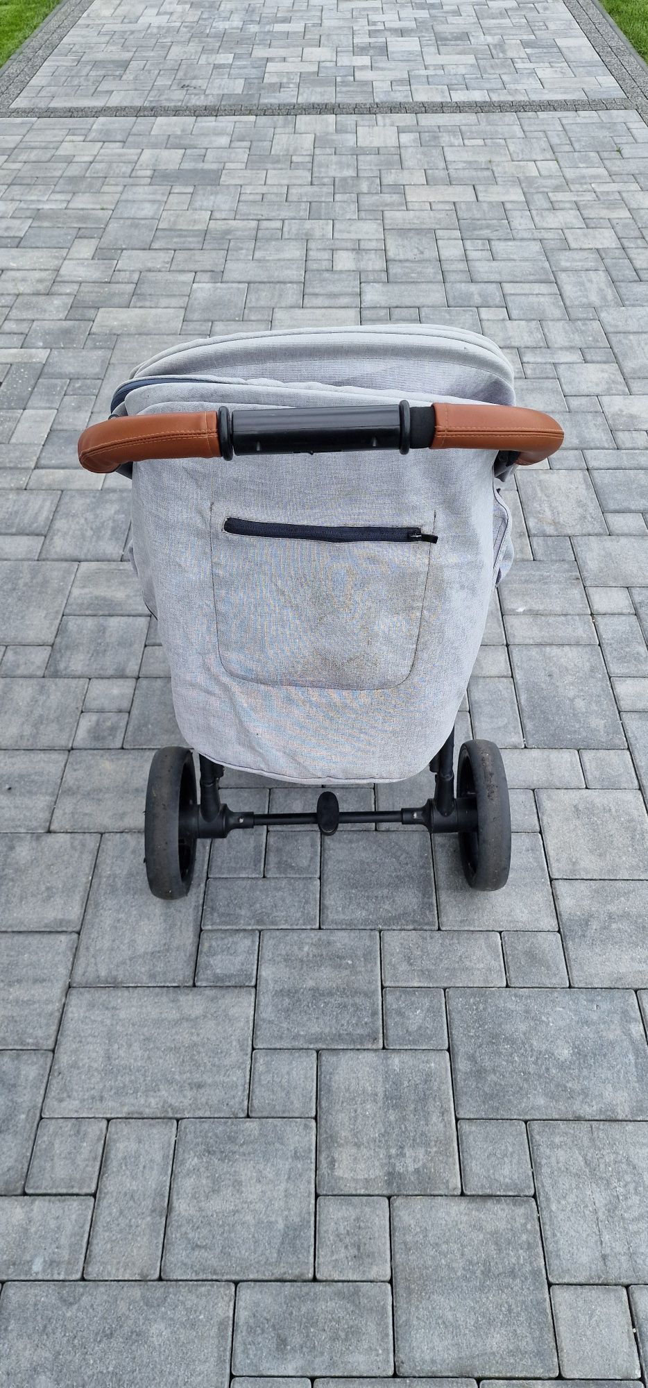 Wózek dziecięcy Kinderkraft Grande Plus szary