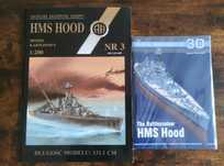 HMS Hood A. Haliński OFFSET model kartonowy