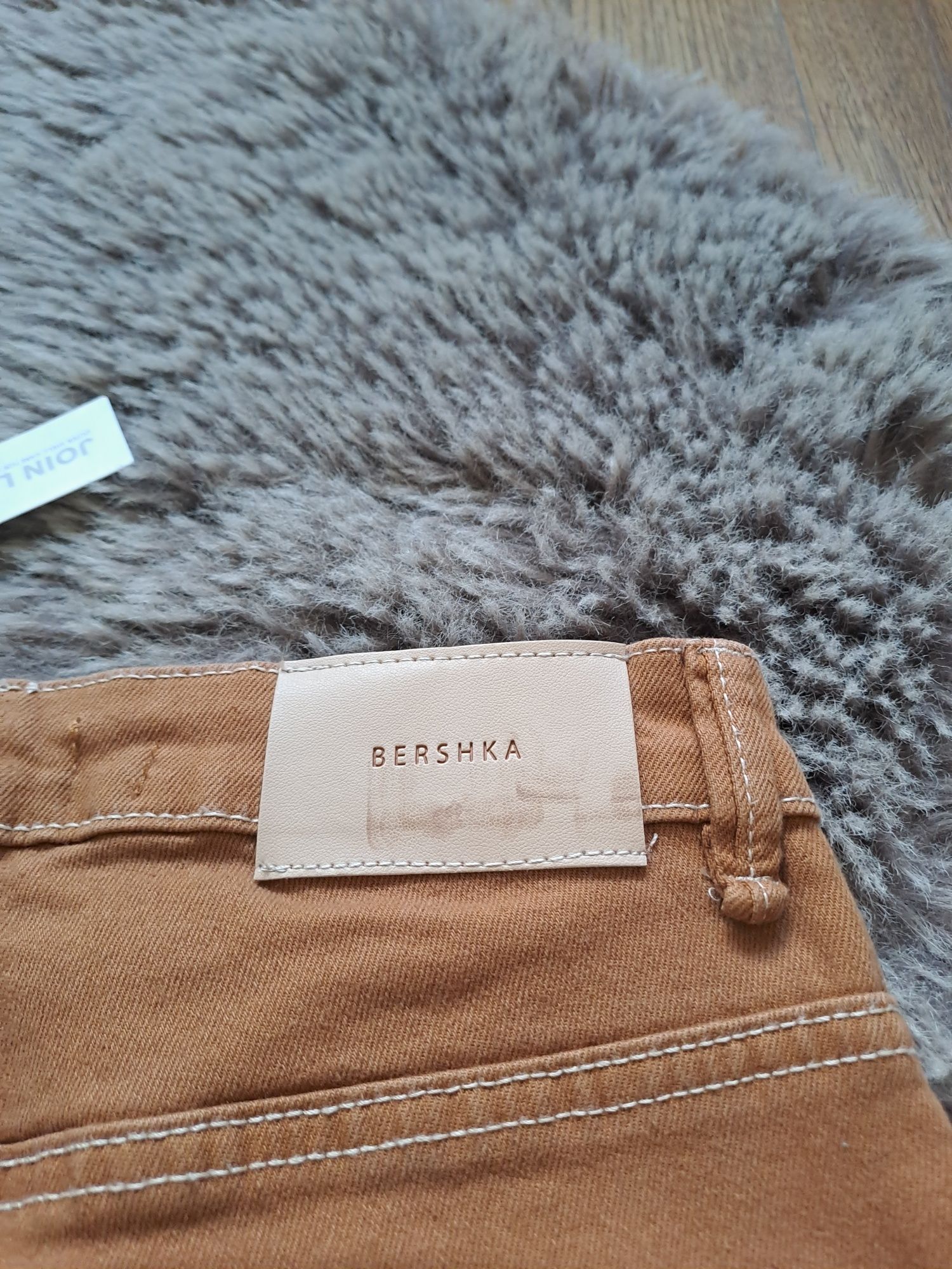 Spodenki z wysokim stanem kolarki bershka 36 nowe z metkami