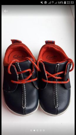 Кожаные кроссовки Clarks  22 размер