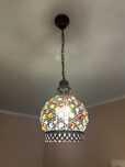 Metalowa lampa wisząca w stylu marokańskim