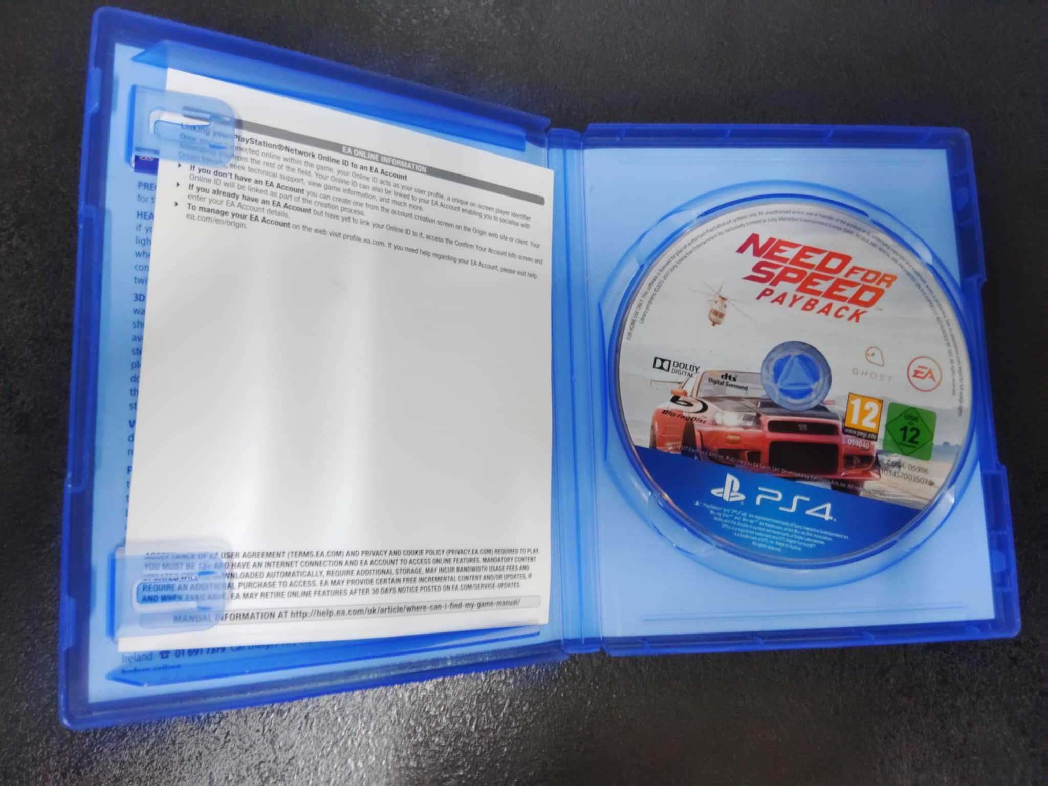 Need for Speed Payback PS4 Mówią po Polsku w grze / nfs