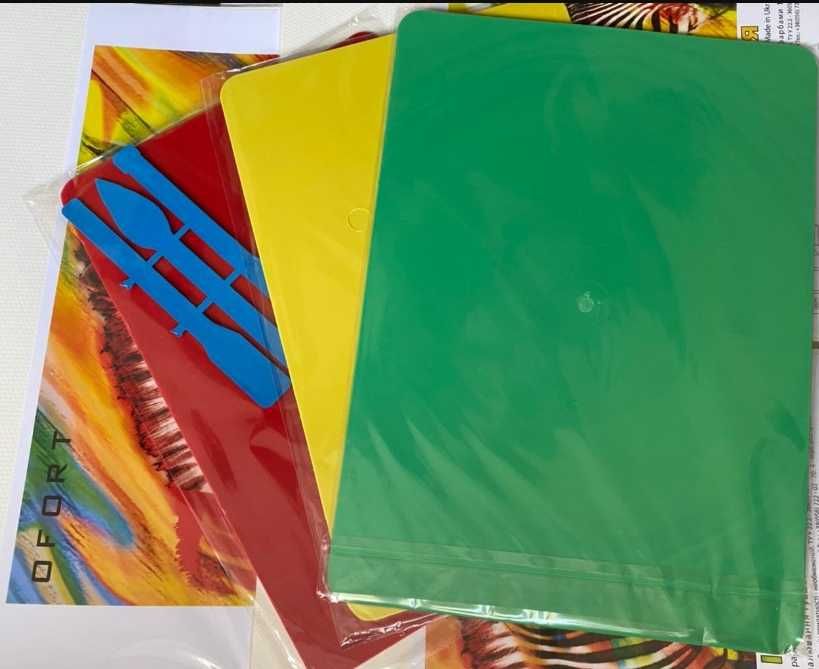 Доска для пластилина А4 А5 фигурная