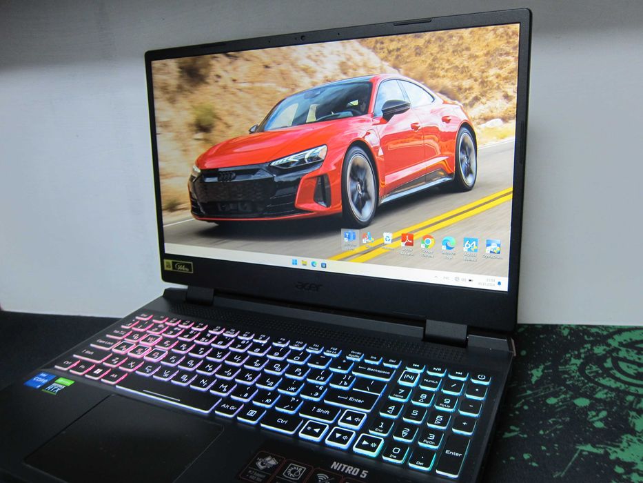 Nitro 5 8 ядер 16 потоков Intel i5 -12500H 4.50 Nvidia RTX 3050 Ti 4