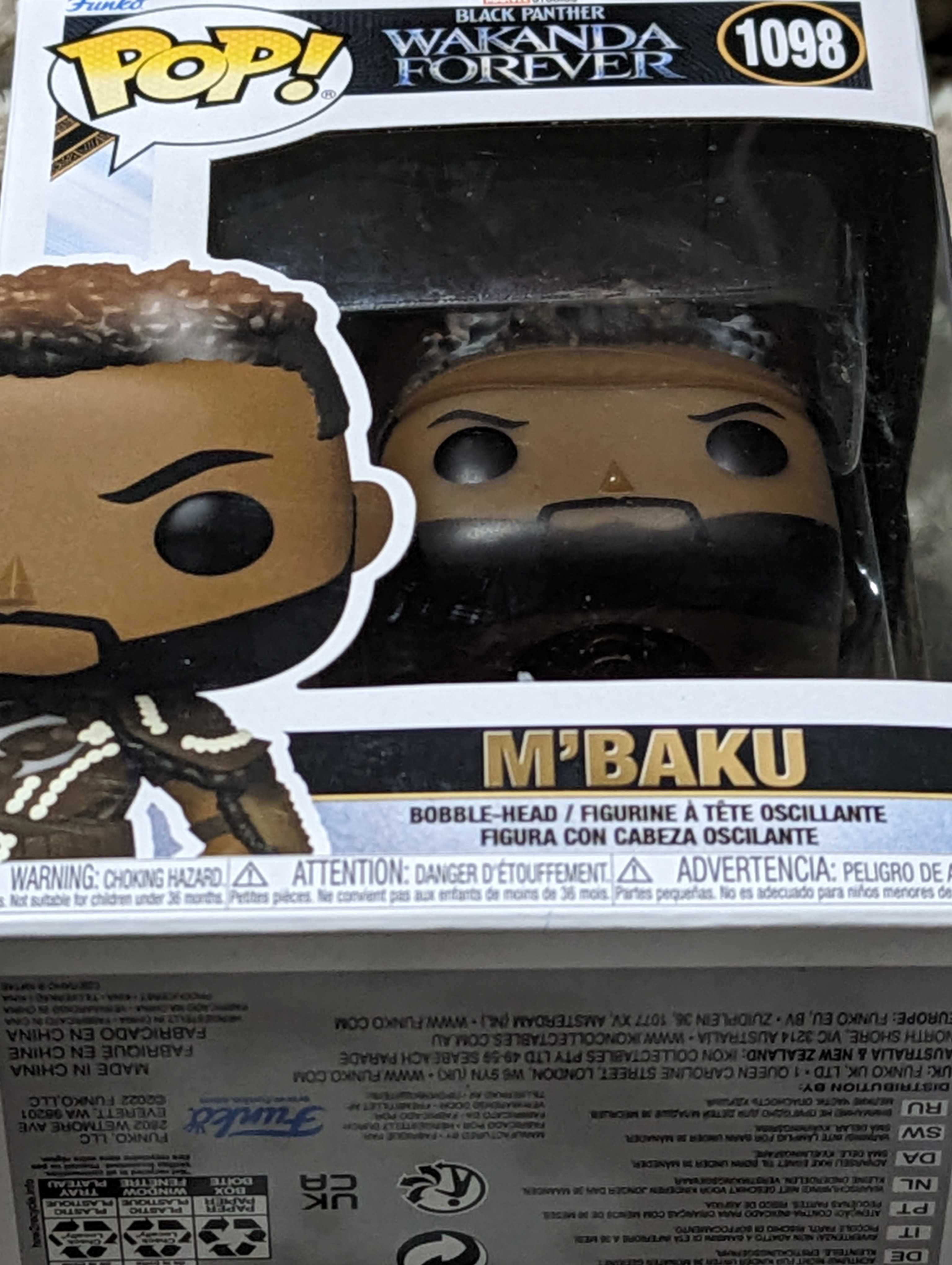 Funko pop black panther wakanda m'baku