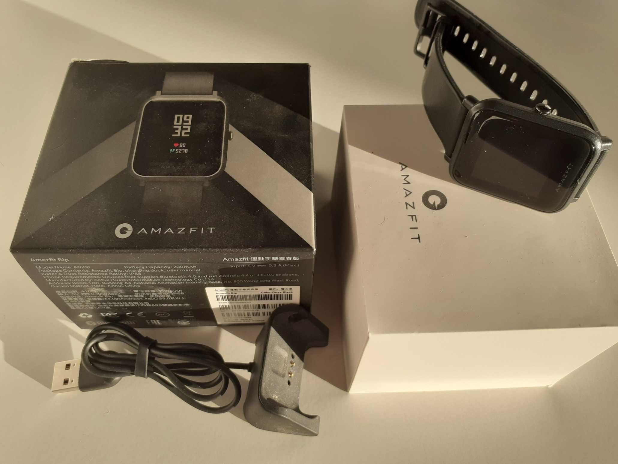 Smartwatch Amazfit Bip Onyx Black