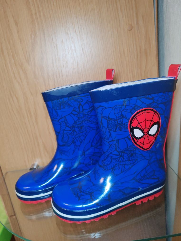 Резинові чобітки р. 26 - 17см Spider-man Leomil