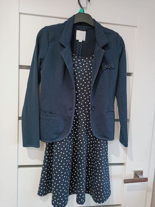 Zestaw sukienka H&M oraz marynarka CoolClub