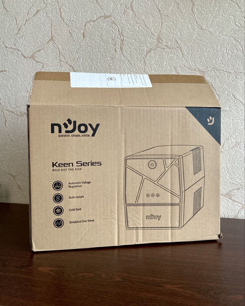 ДБЖ nJoy Keen 1000VA USB (UPLI-LI100KU-CG01B) - ибп, упс, ups