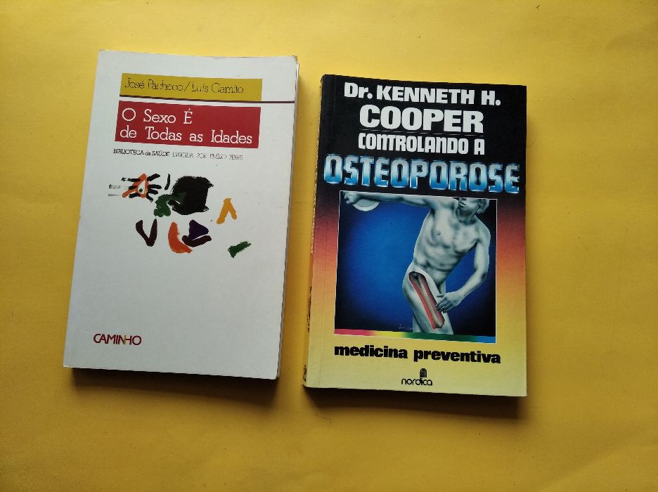 Conjunto de livros sobre saúde (Reumatismo, Próstata, Osteoporose etc)